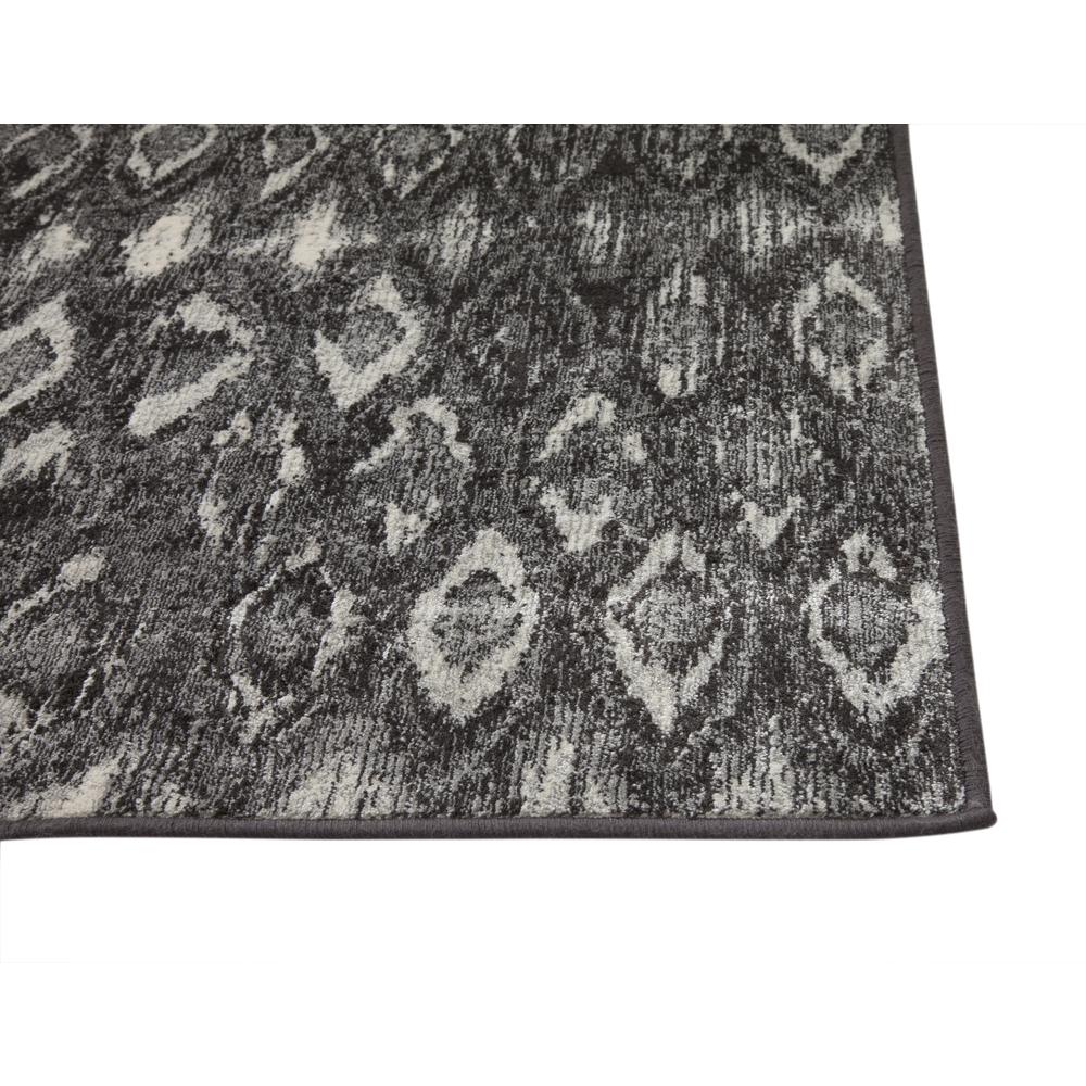 Sonoma Mabel Charcoal, Grey, and Ivory Area Rug, 5'3" x 7'6". Picture 2