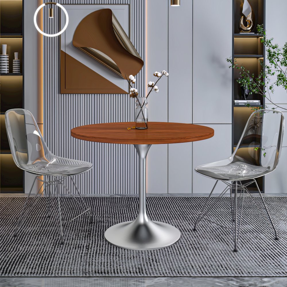 Verve Collection 36" Round Dining Table. Picture 8