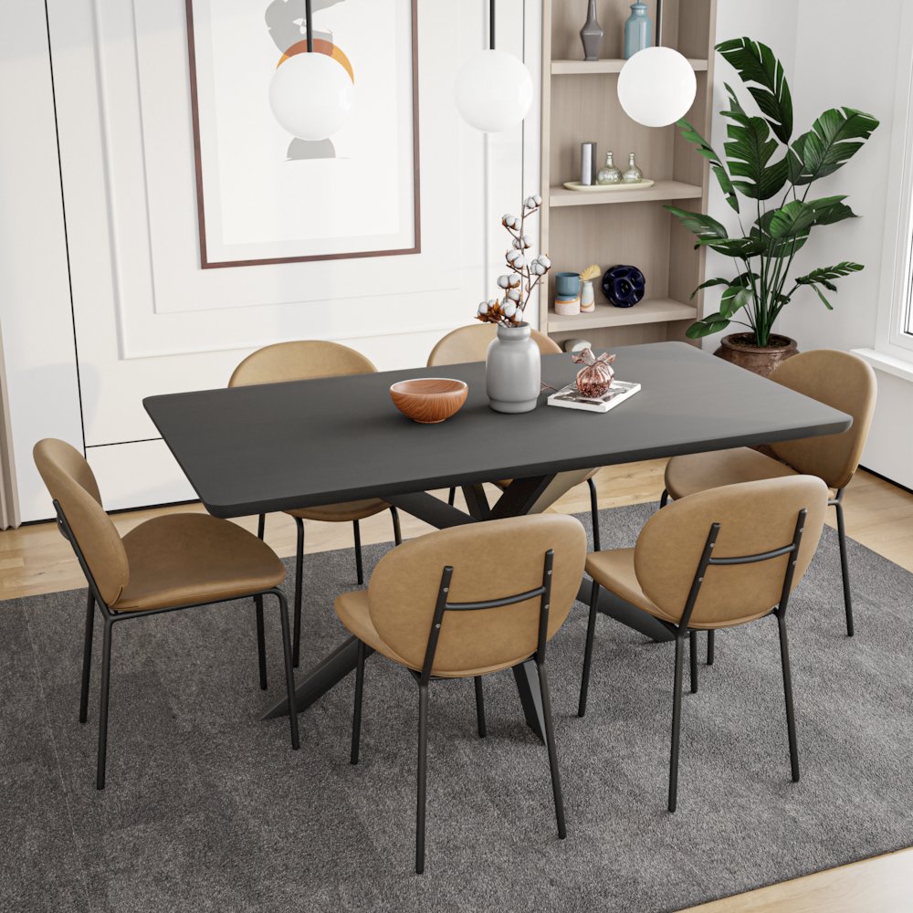 Servos Modern Dining Side Chair. Picture 10