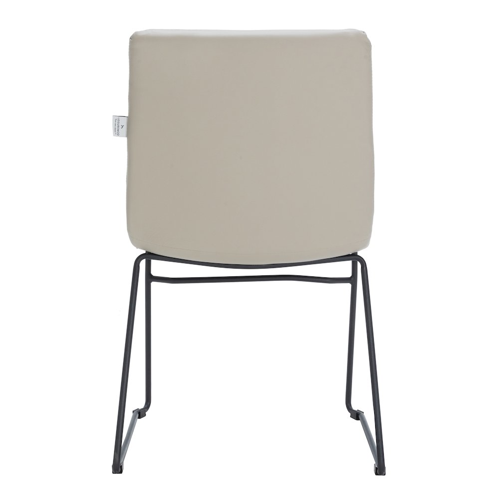 Zylar Series Office Guest Chair in Tan Leather. Picture 6