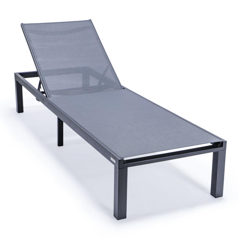 Aluminum Outdoor Patio Chaise Lounge Chair Set of 2. Picture 16