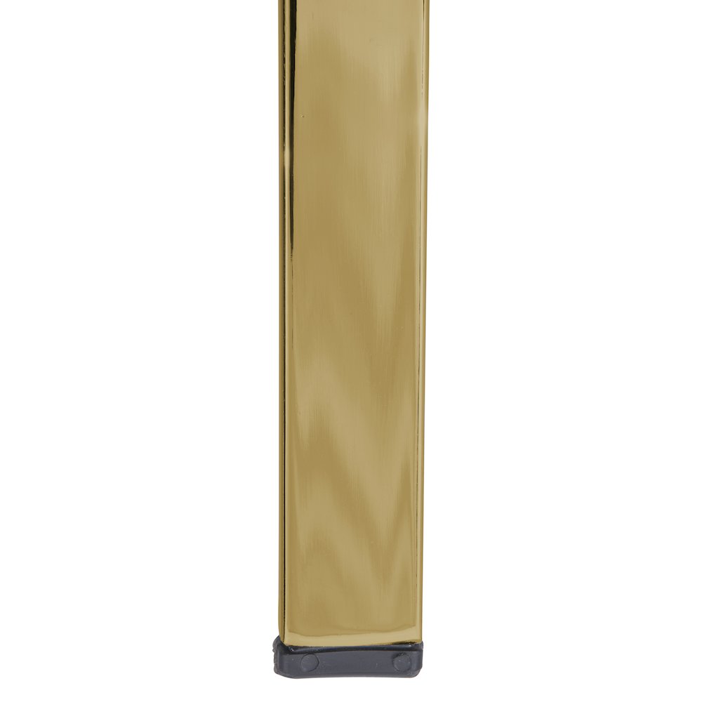 Menno Modern Acrylic Gold Base Folding Chair, Set of 4. Picture 8