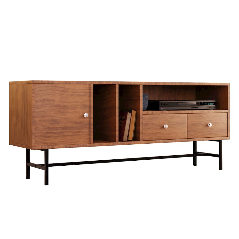 Rochester Modern Rectangular TV Stand. Picture 9