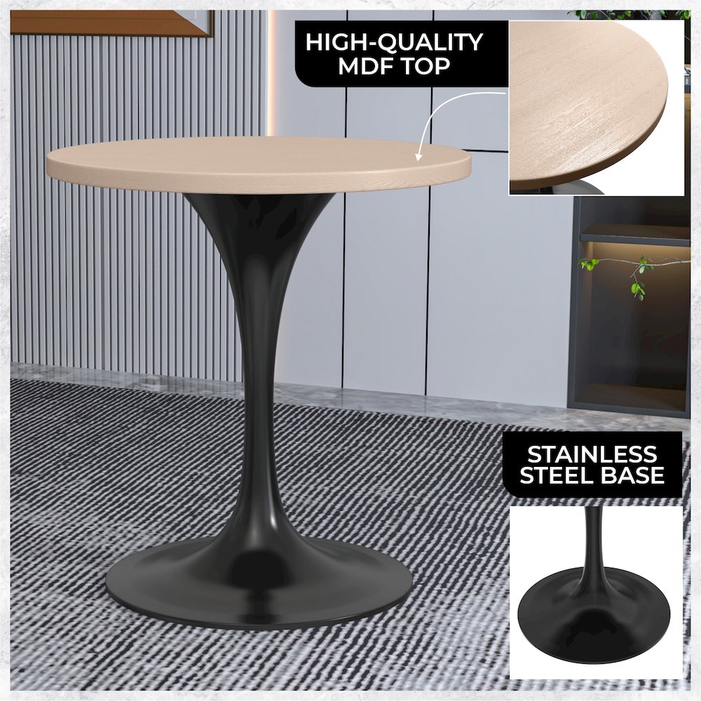 Verve Collection 27 Round Dining Table. Picture 4