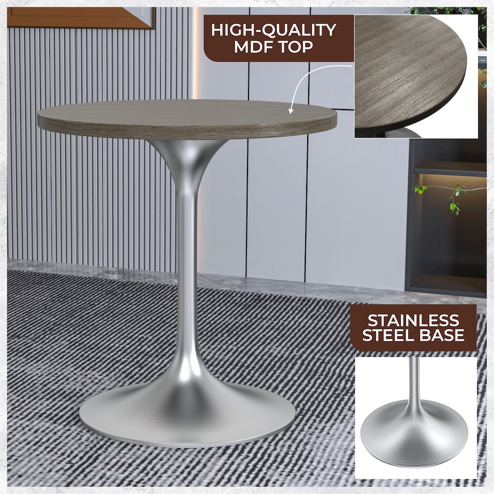 Verve Collection 27" Round Dining Table. Picture 1