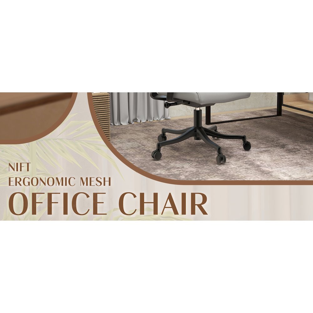 Office Dale Series Office Task Chair In Grey. Picture 4