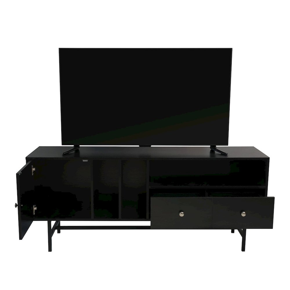 Rochester Modern Rectangular TV Stand. Picture 16