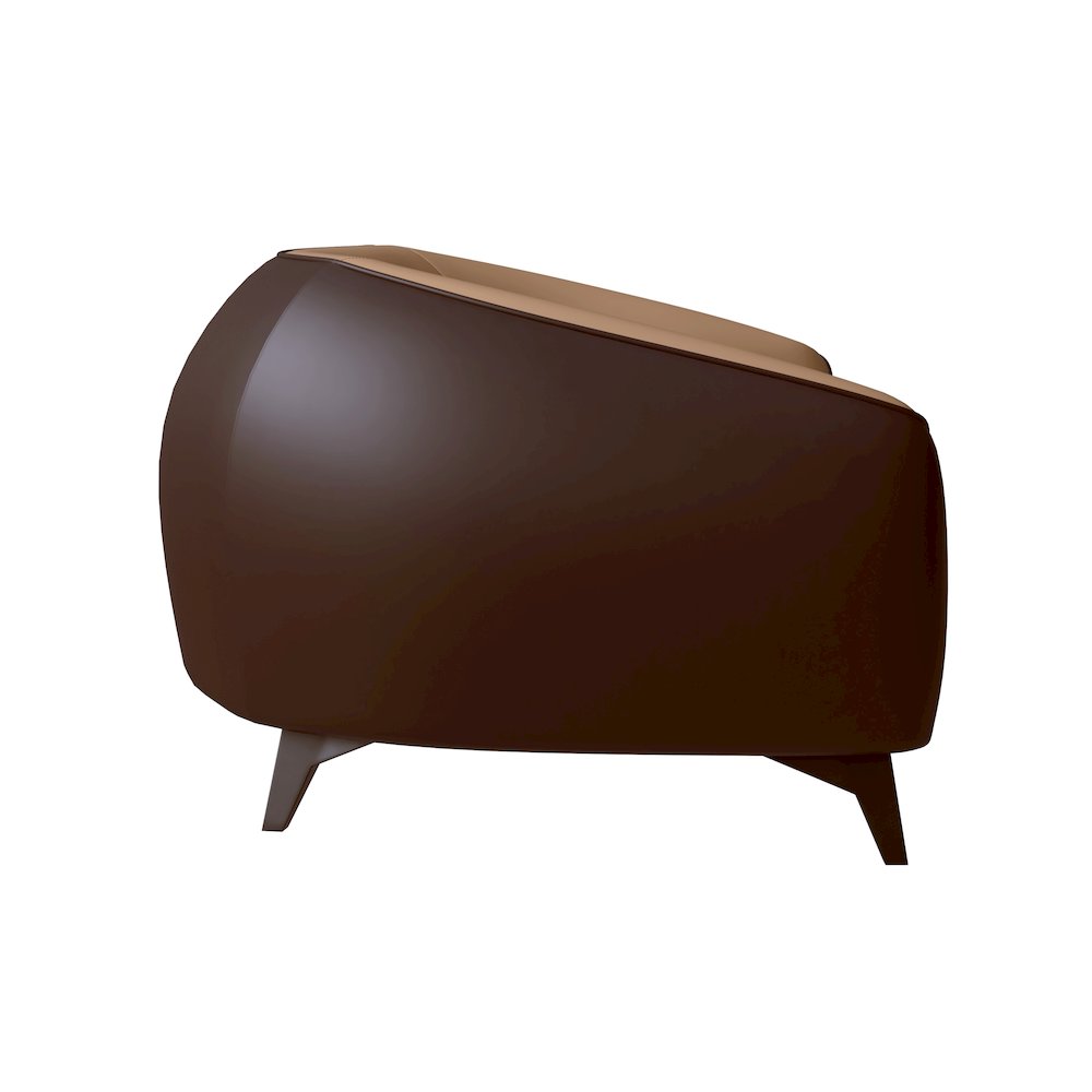 Opula Collection Single Seater Sofa In Brown. Picture 8