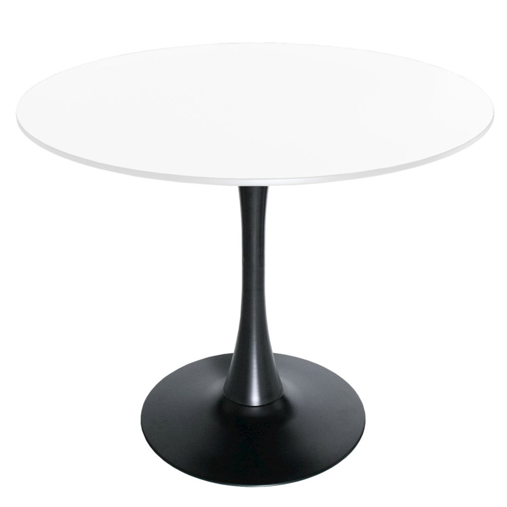 Bristol Mid-Century Modern Round Dining Table. Picture 1