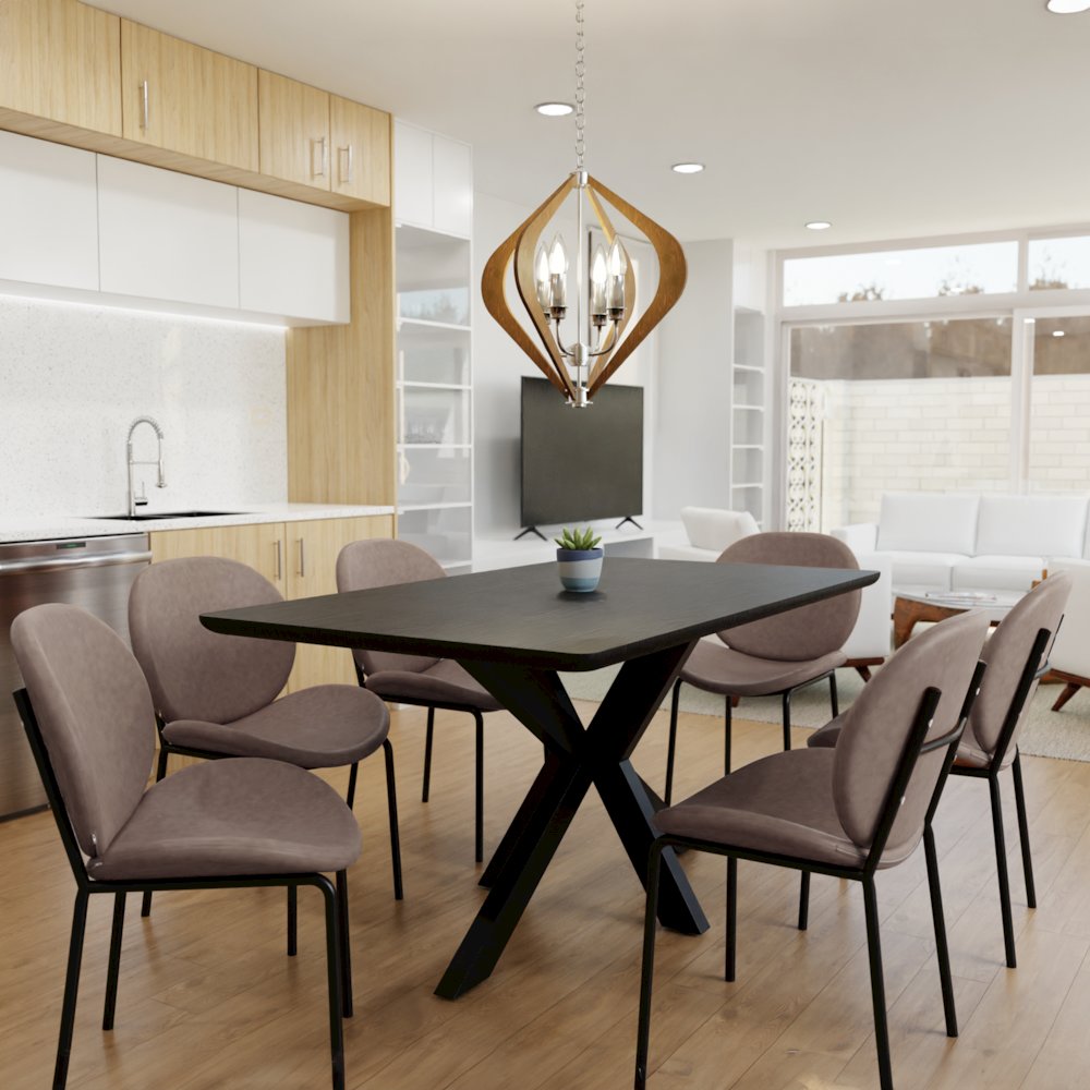 Servos Modern Dining Side Chair. Picture 8