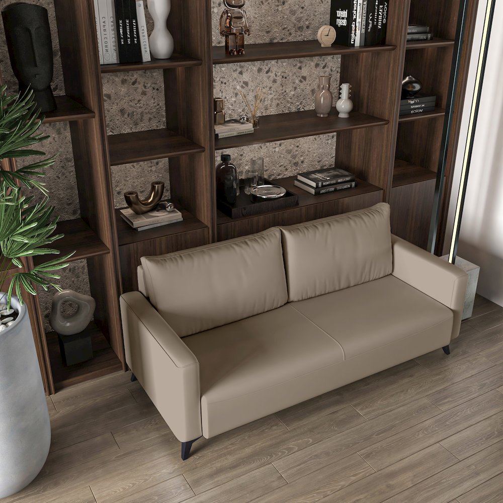 Inno Collection Three Seater Sofa In Taupe. Picture 8