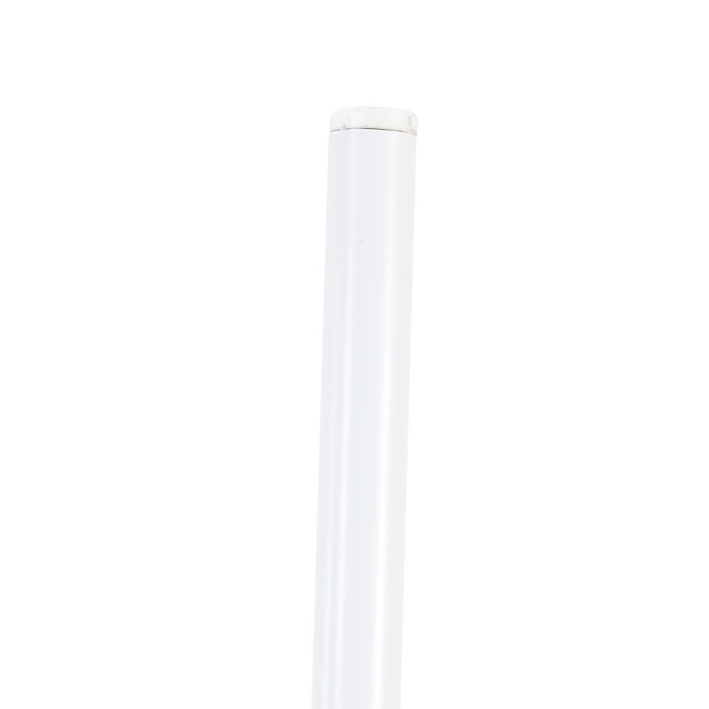 Modern Oyster Transparent Side Chair in White Base. Picture 11
