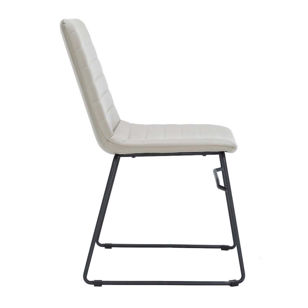 Zylar Series Office Guest Chair in Tan Leather. Picture 5