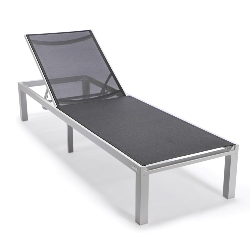 Aluminum Outdoor Patio Chaise Lounge Chair Set of 2. Picture 20