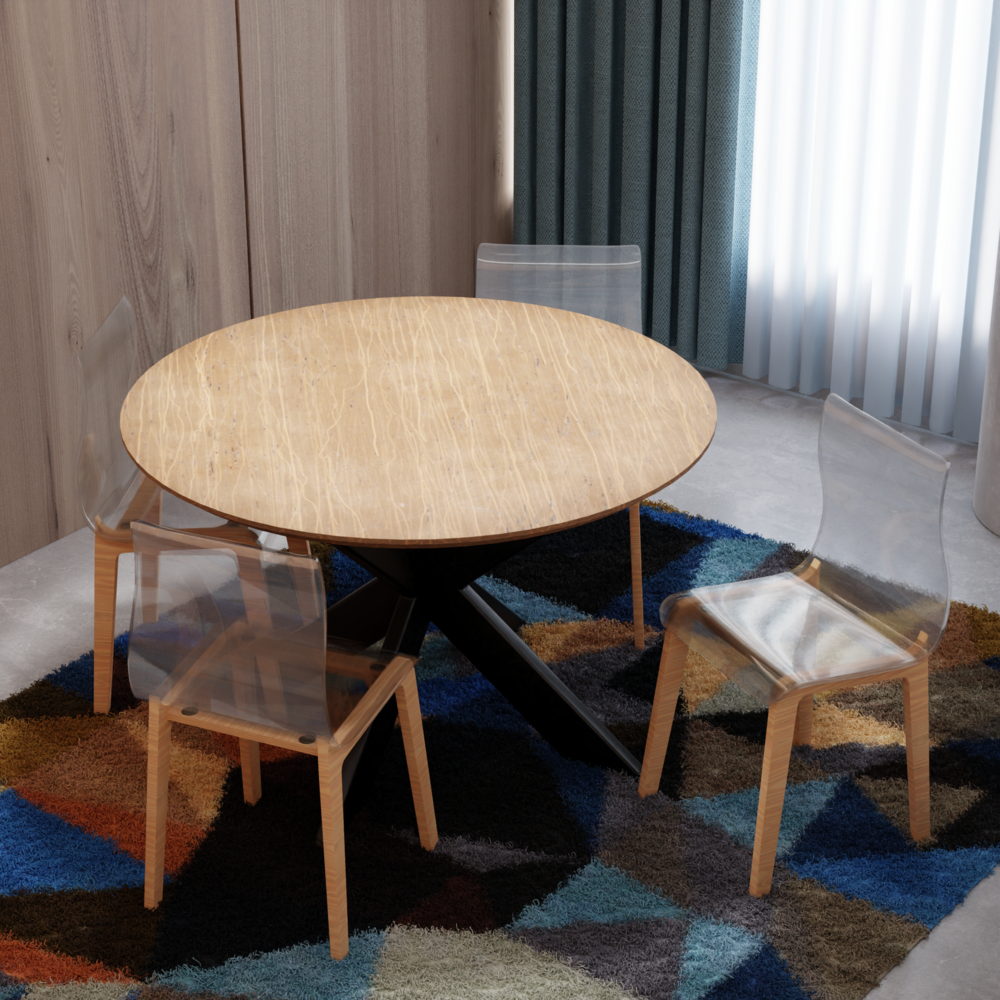 Marsden Modern Dining Side Chair With Beech Wood Legs Set of 4. Picture 16