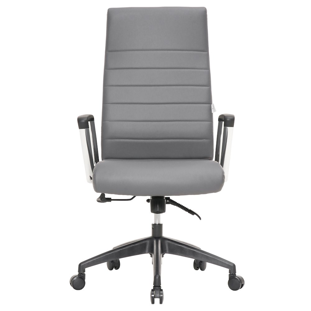 Hilton Modern High-Back Leather Office Chair. Picture 10