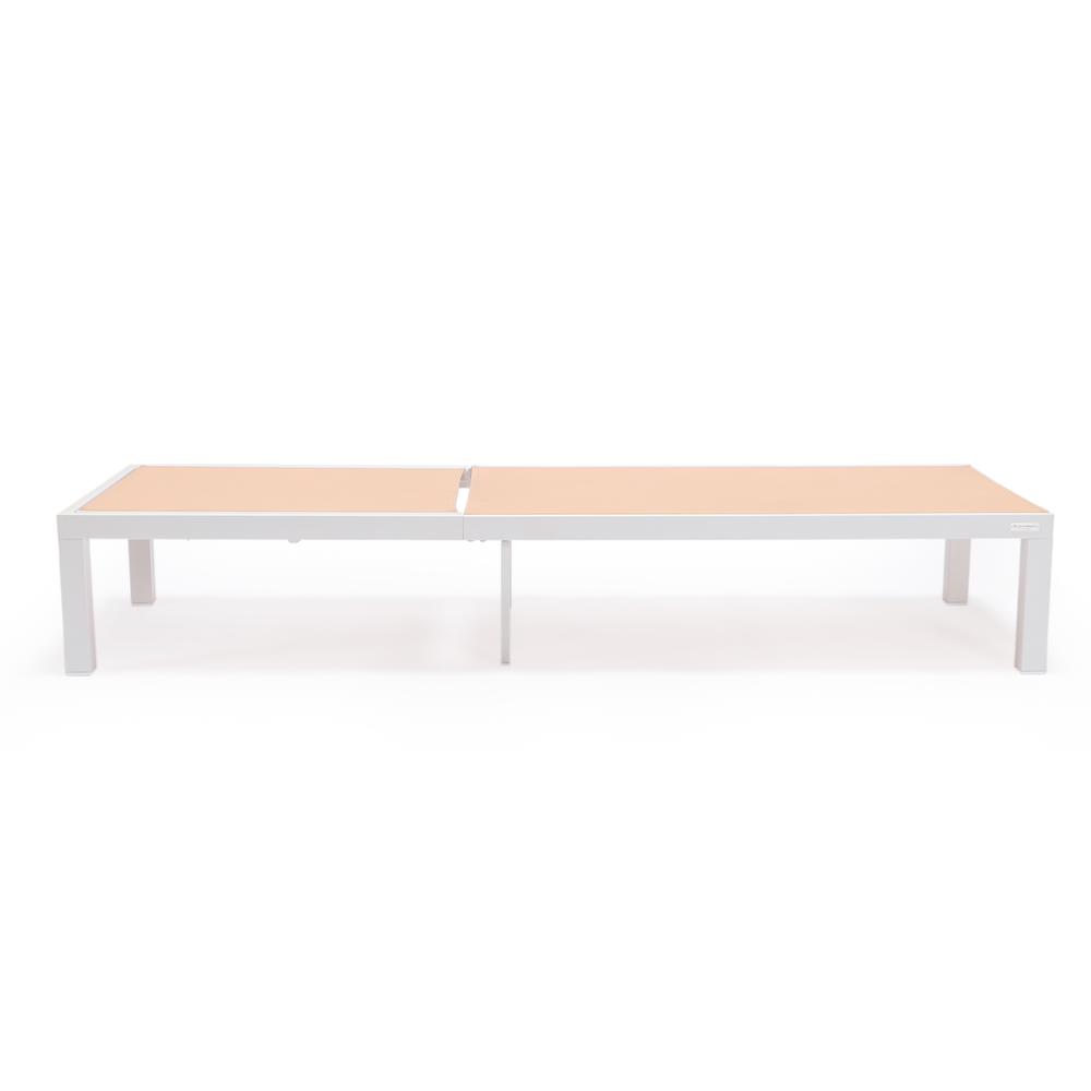 Aluminum Outdoor Patio Chaise Lounge Chair Set of 2. Picture 12