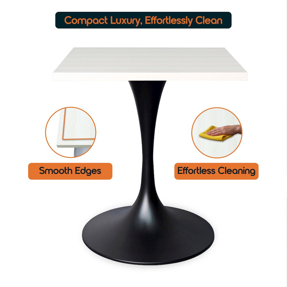 Verve Collection 24 Square Dining Table. Picture 3