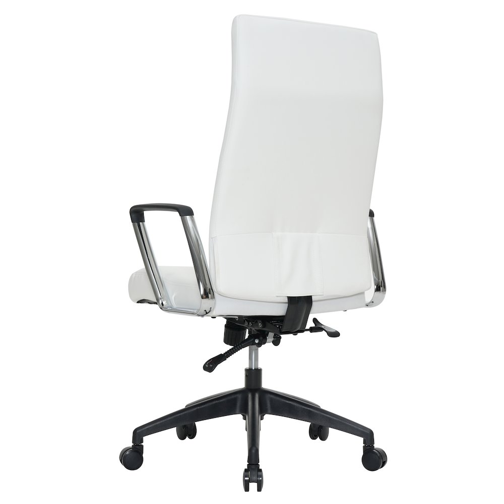 Hilton Modern High-Back Leather Office Chair. Picture 15