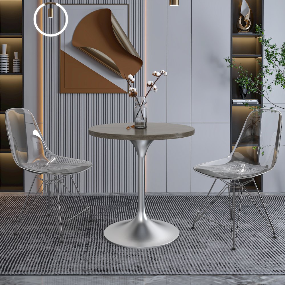 Verve Collection 27" Round Dining Table. Picture 10