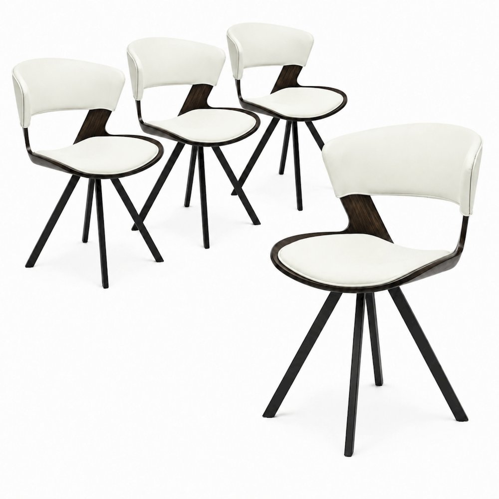 Azure Collection Fiberglass Outdoor Side Table in Marble White. Picture 3