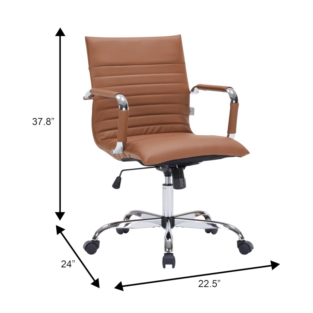 Harris Modern Adjustable Office Executive Swivel Chair Task Office Chair. Picture 21