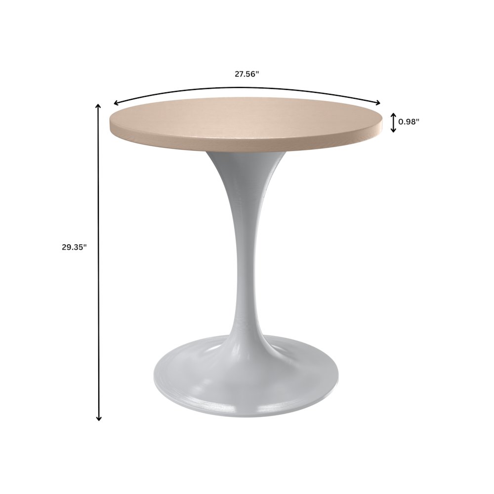 Verve Collection 27 Round Dining Table. Picture 6