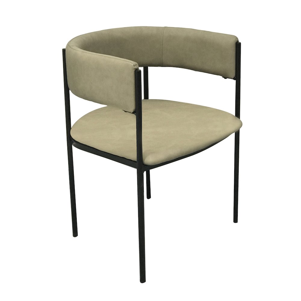Cyril Collection Modern Chair in Taupe. Picture 17