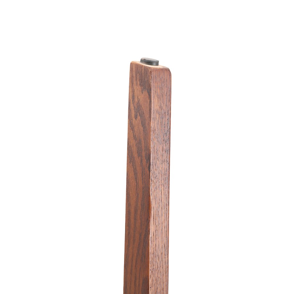 Rivo Collection Elegant Dining Chair in Dark Brown Wood. Picture 16