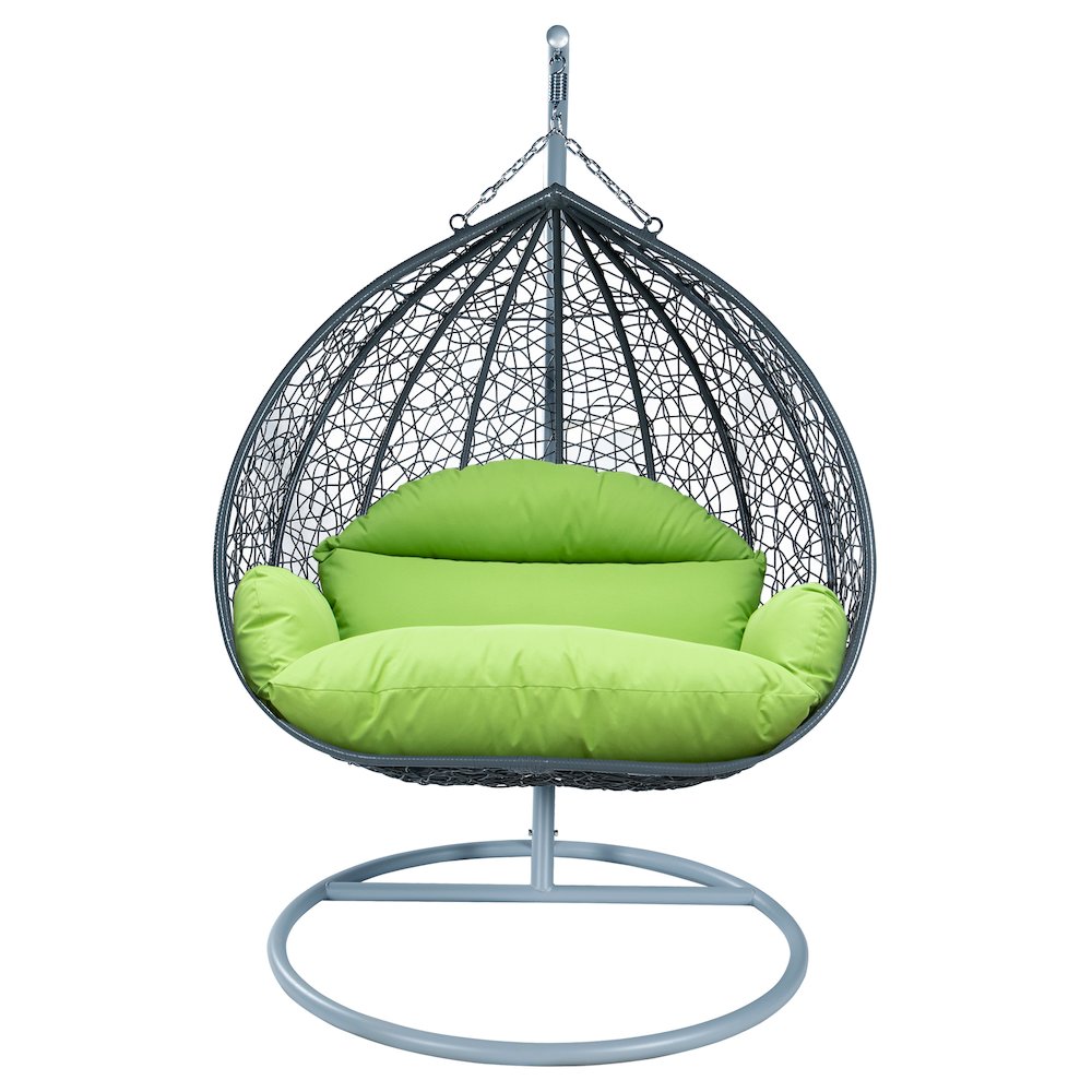 Recluse Collection Modern Outdoor Swing Chair. Picture 4