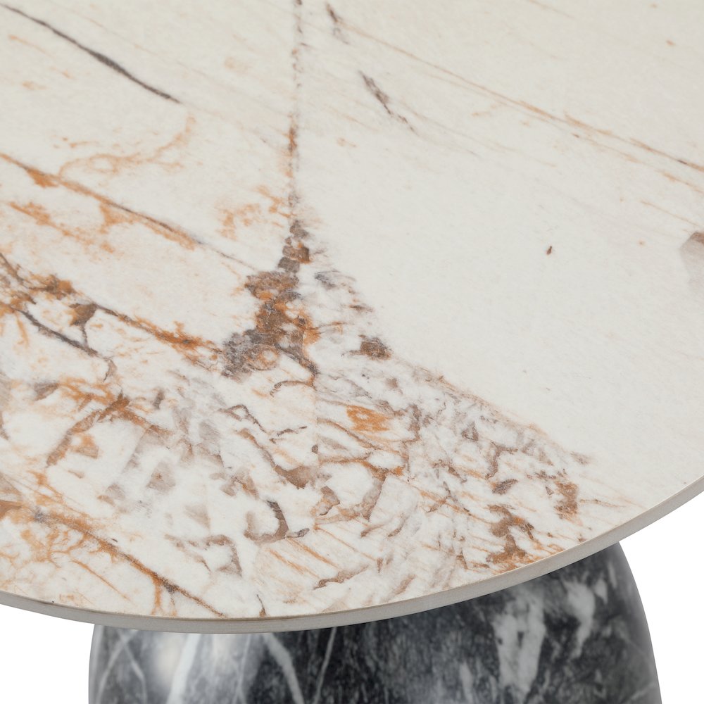 Oslo Collection Modern End Table In Grey. Picture 11