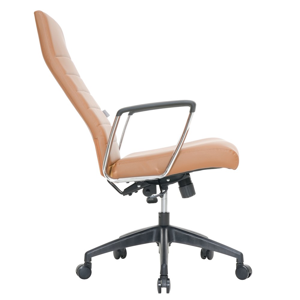 Hilton Modern High-Back Leather Office Chair. Picture 17