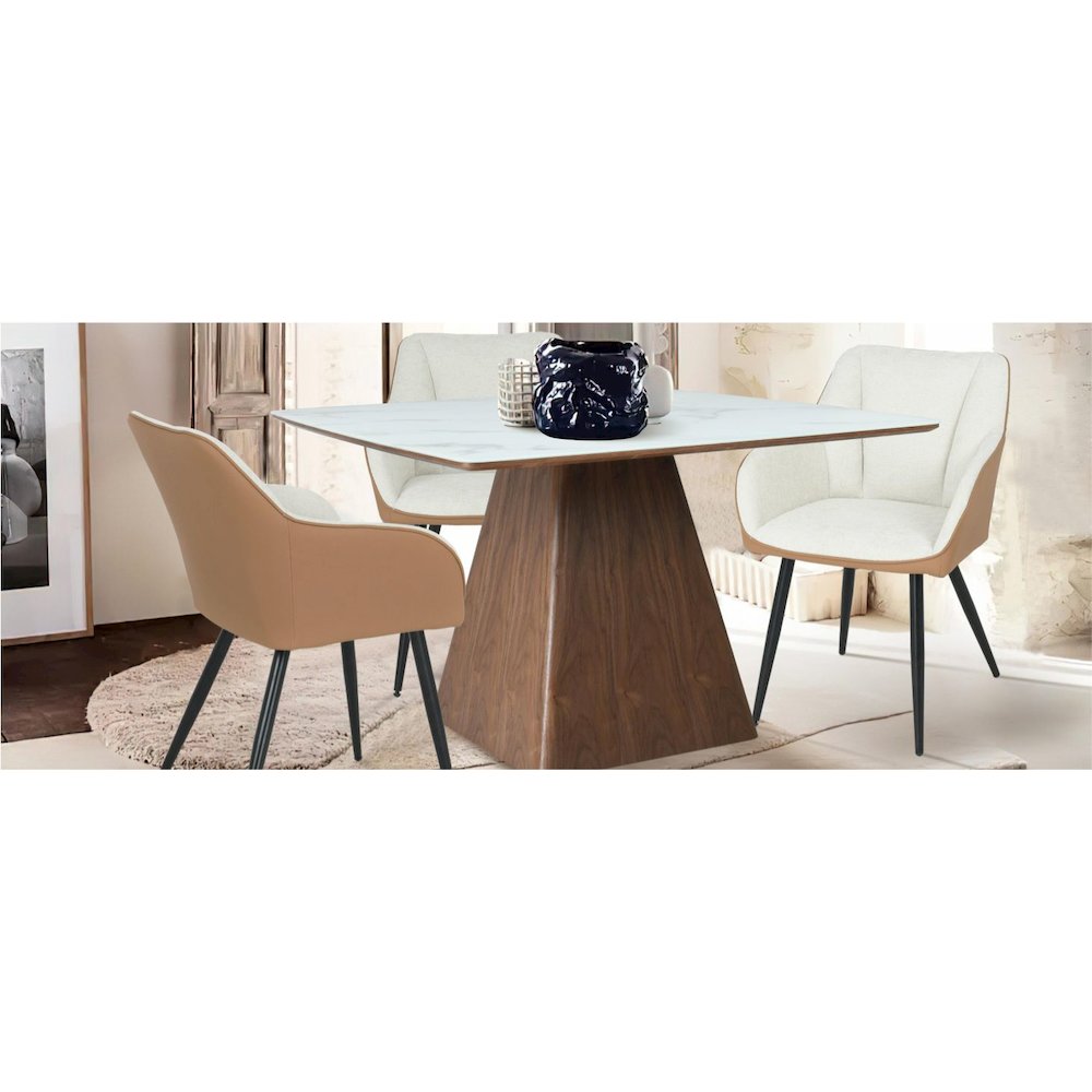 Zephry Collection Modern Dining Wooden Square Dining Table. Picture 26
