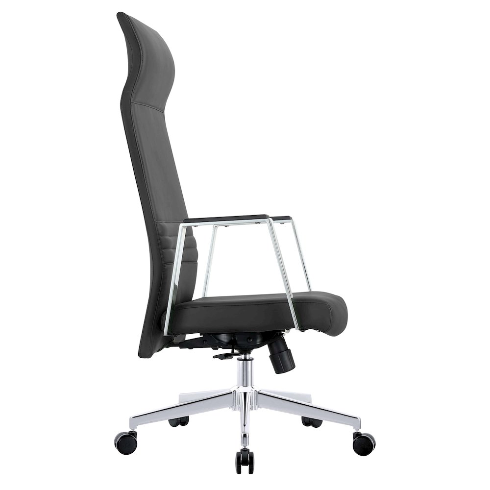 Aleen High-Back Office Chair in Black. Picture 9