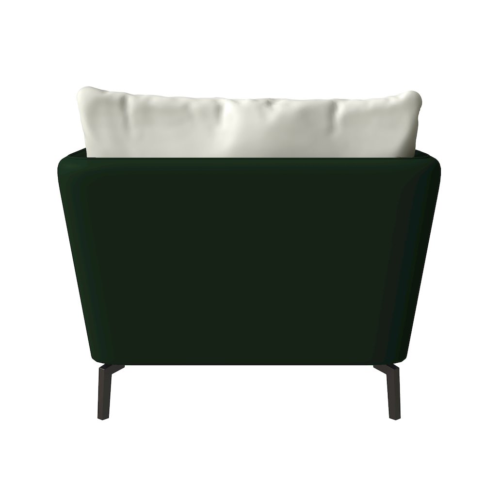 Luxify Collection Single Seater Sofa in Green. Picture 8