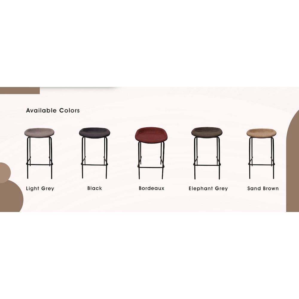 Aleen Series Guest Office Chair In Dark Brown Leather. Picture 8