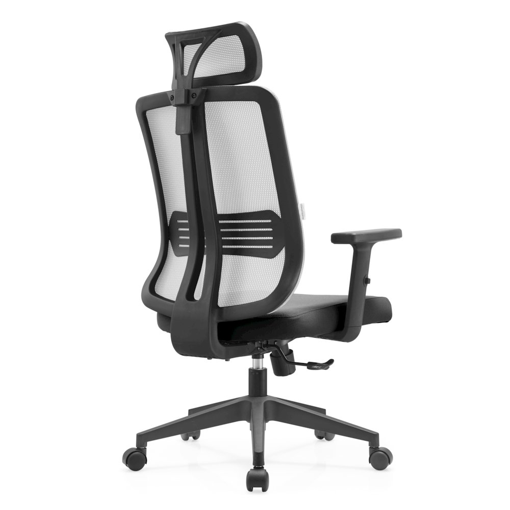 Office Nift Series Office Task Chair In White. Picture 4
