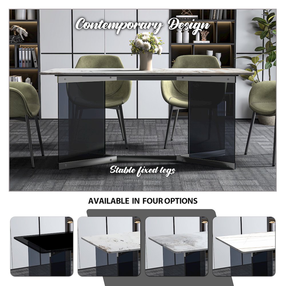 Oryn Series Modern Dining Table. Picture 10