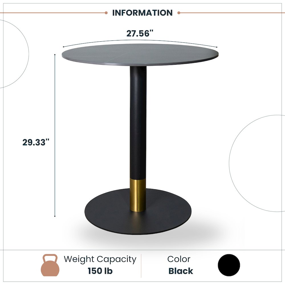 Servos Modern Dining Side Chair. Picture 4