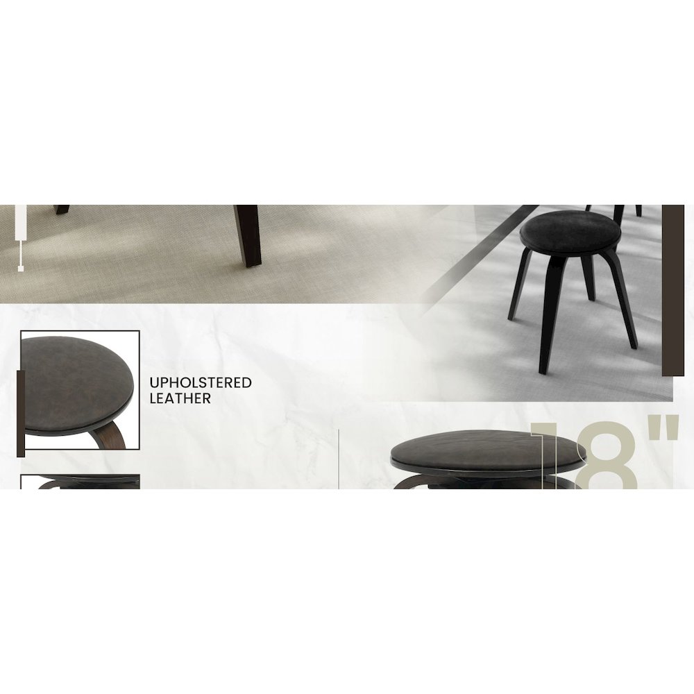 Modern Wooden Dining Stool. Picture 15