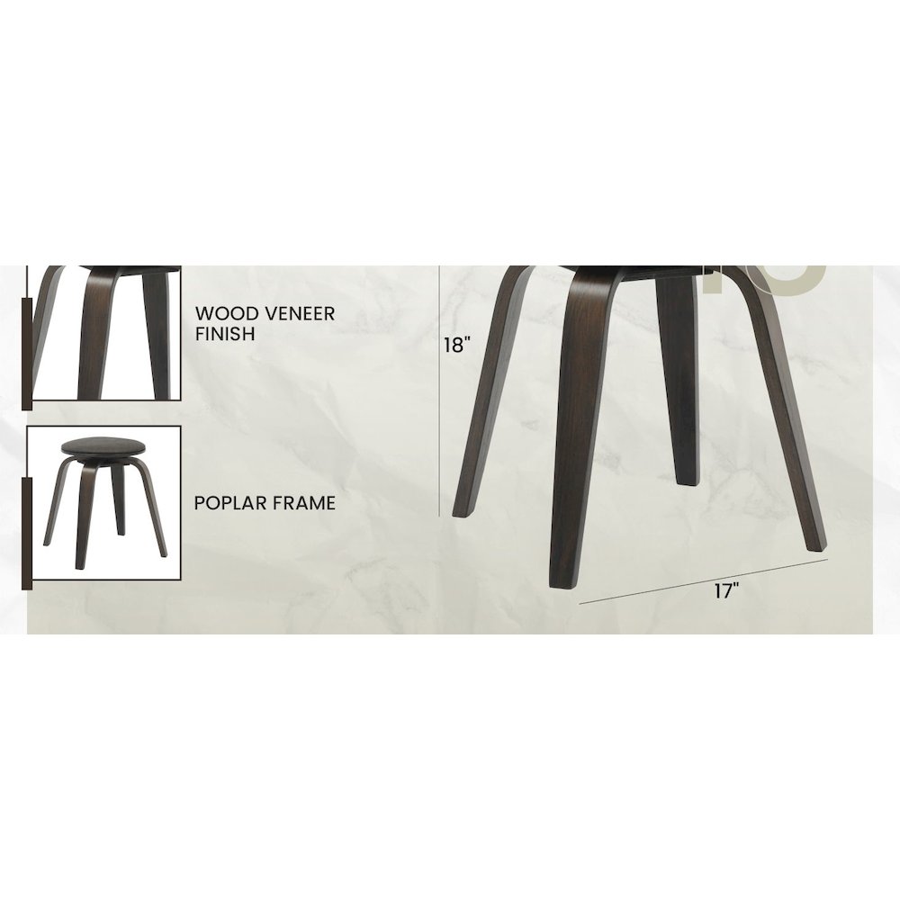 Modern Wooden Dining Stool. Picture 16