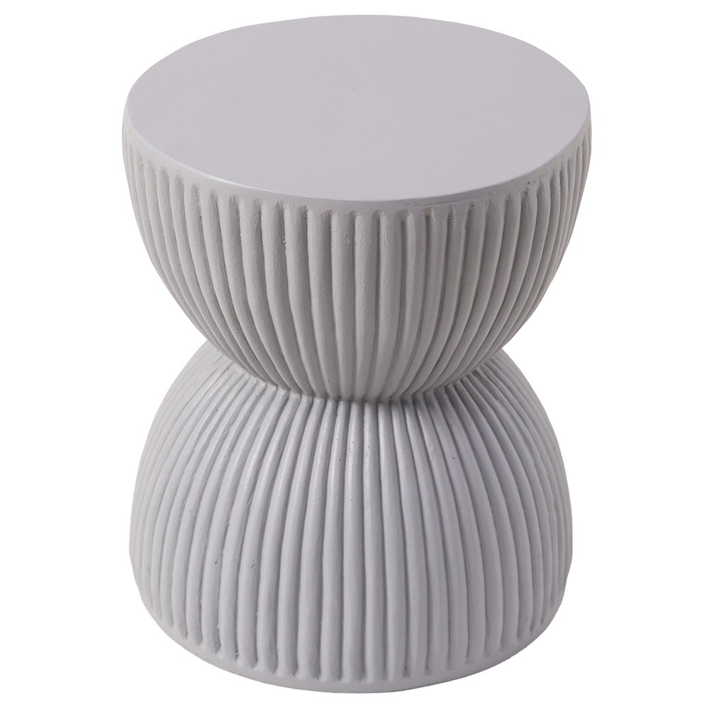 Modern Side End Table Spire Series In Grey. Picture 10
