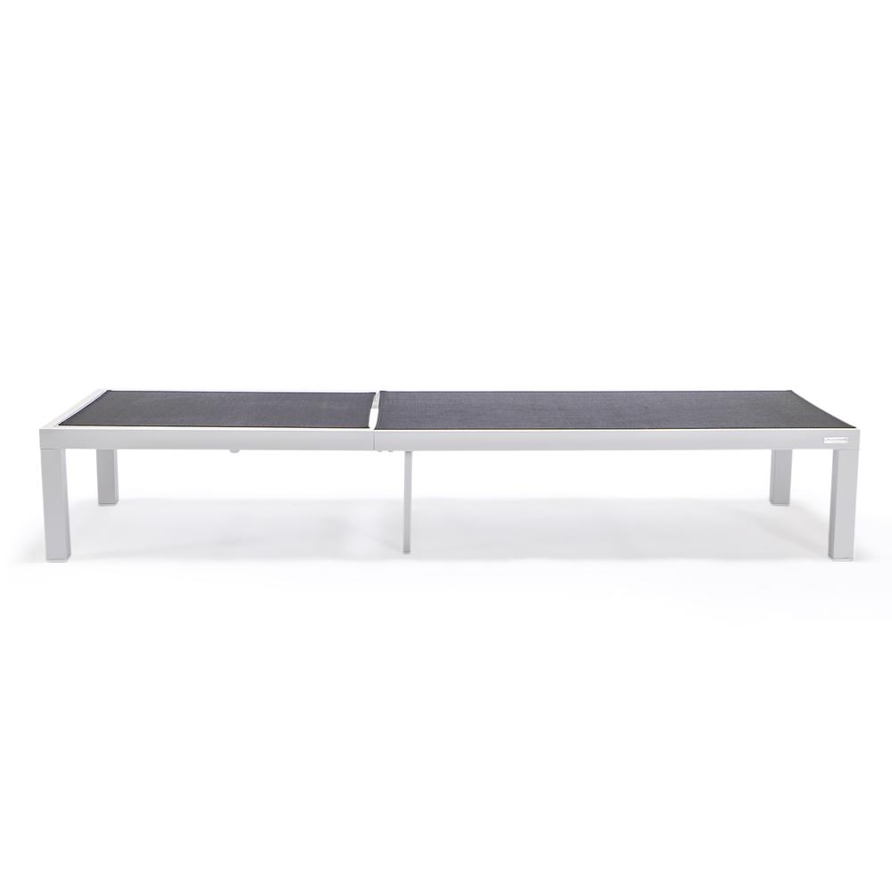 Aluminum Outdoor Patio Chaise Lounge Chair Set of 2. Picture 12