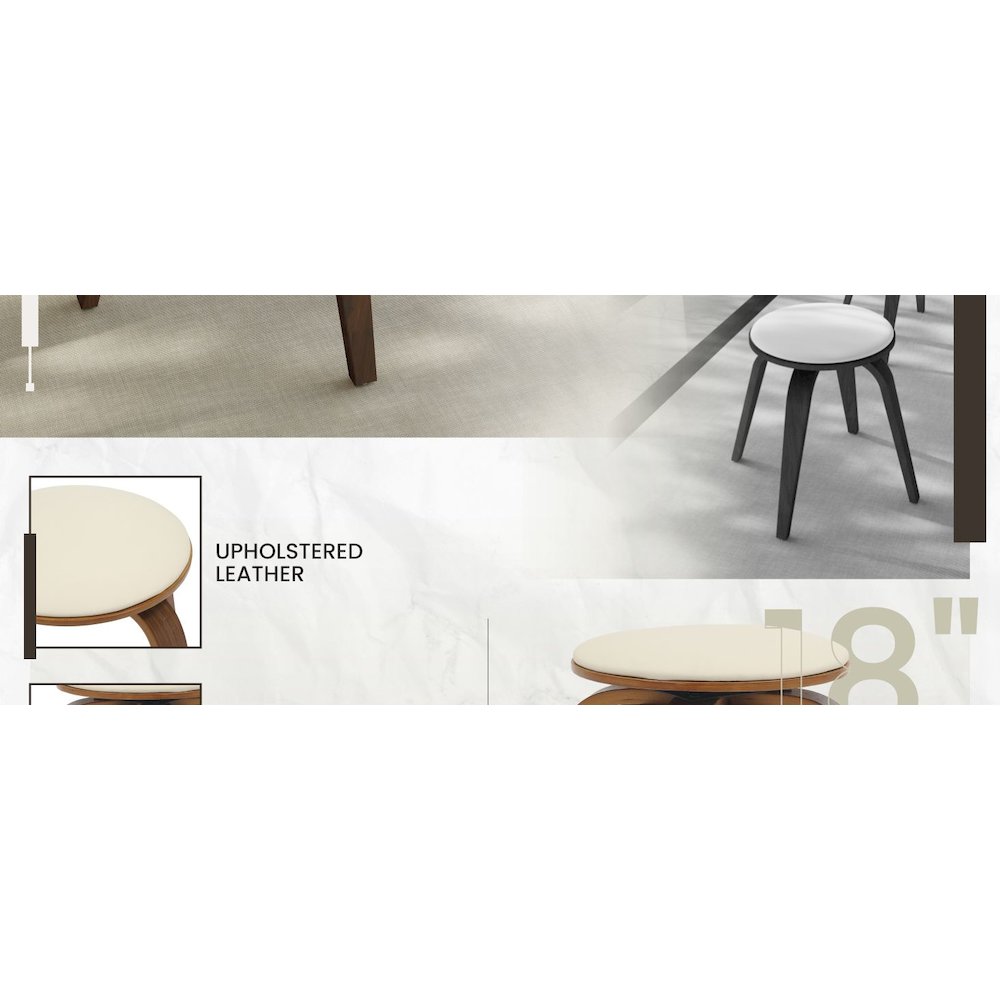 Modern Wooden Dining Stool. Picture 18