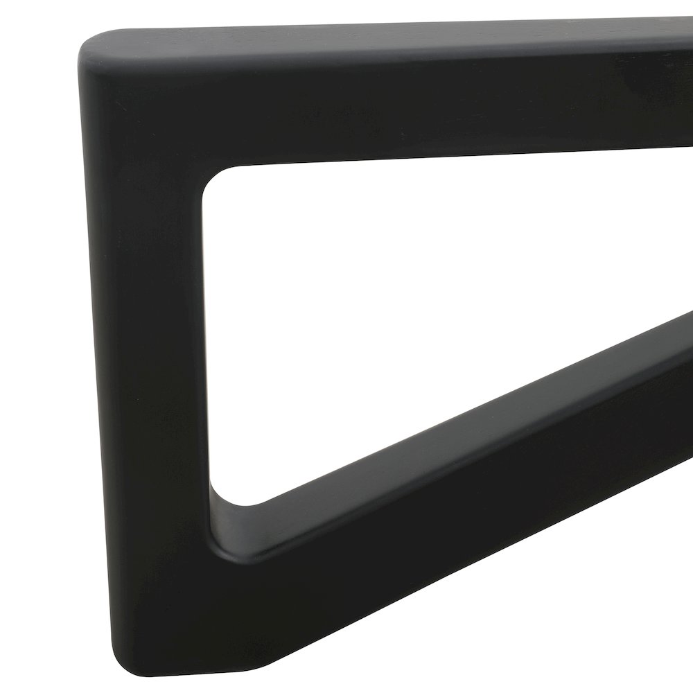 Imperial Triangle Coffee Table Base in Black. Picture 5