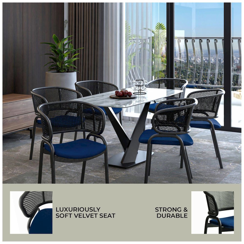 Ervilla Dining Armchair Set of 2. Picture 4