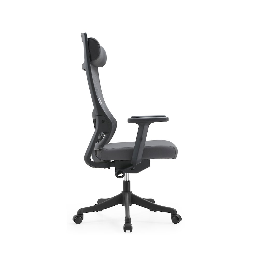 Office Dale Series Office Task Chair In Grey. Picture 40
