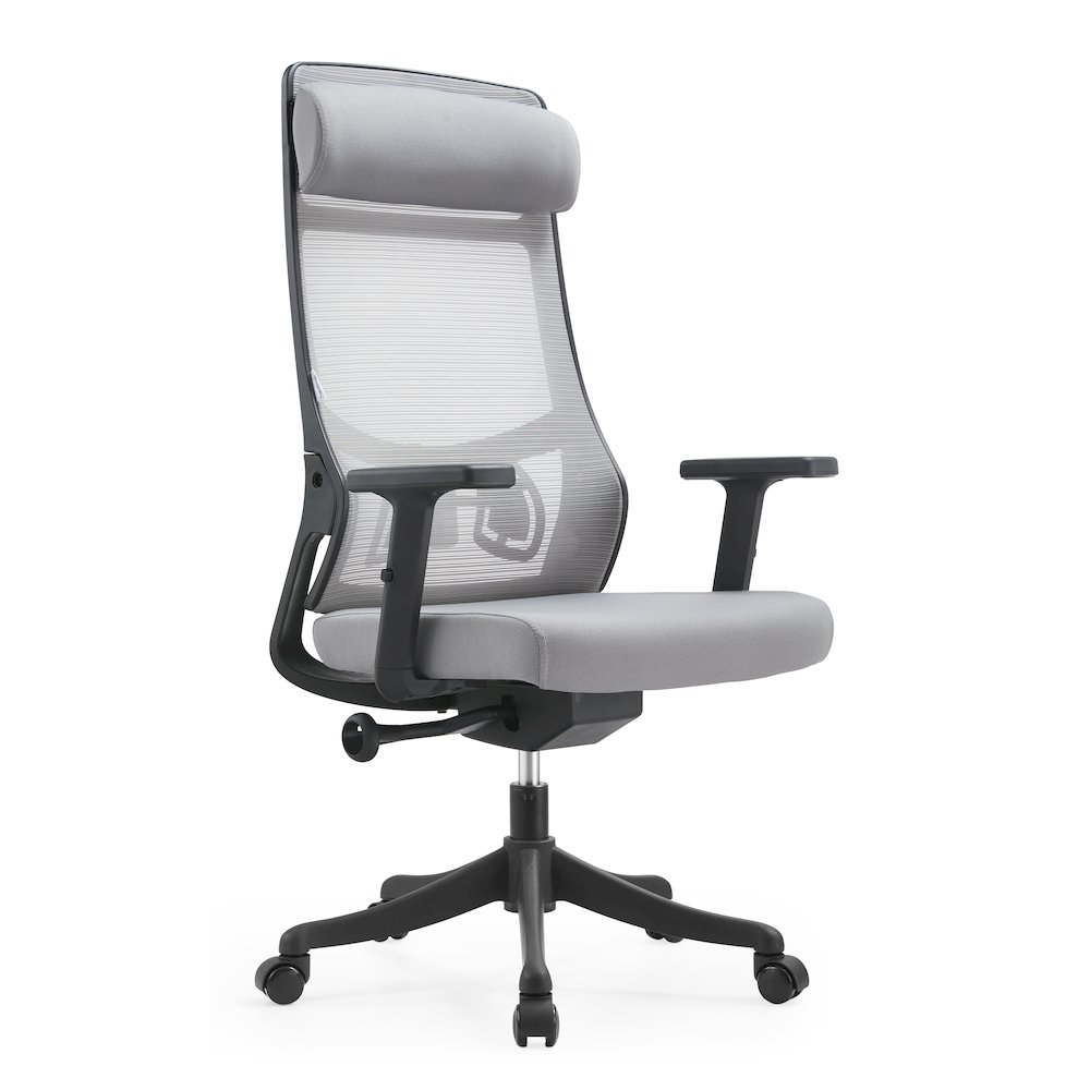 Office Dale Series Office Task Chair In Light Grey. Picture 40