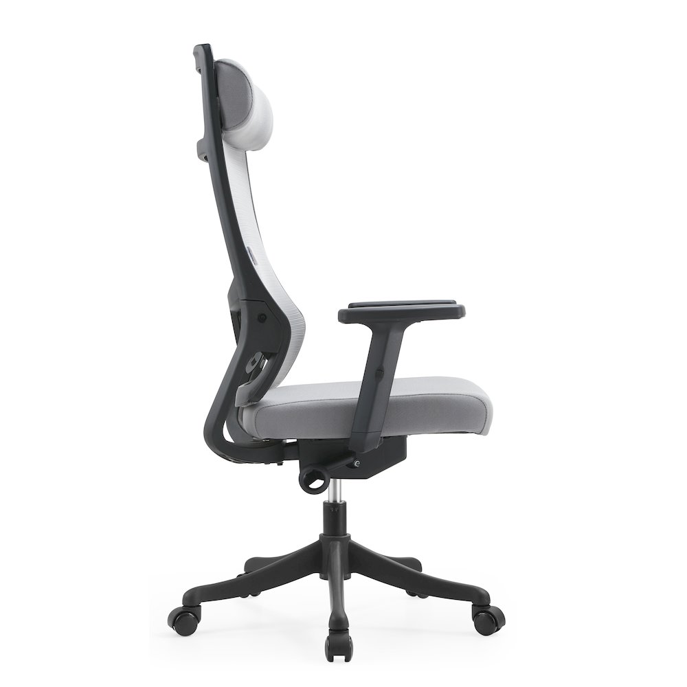 Office Dale Series Office Task Chair In Light Grey. Picture 41