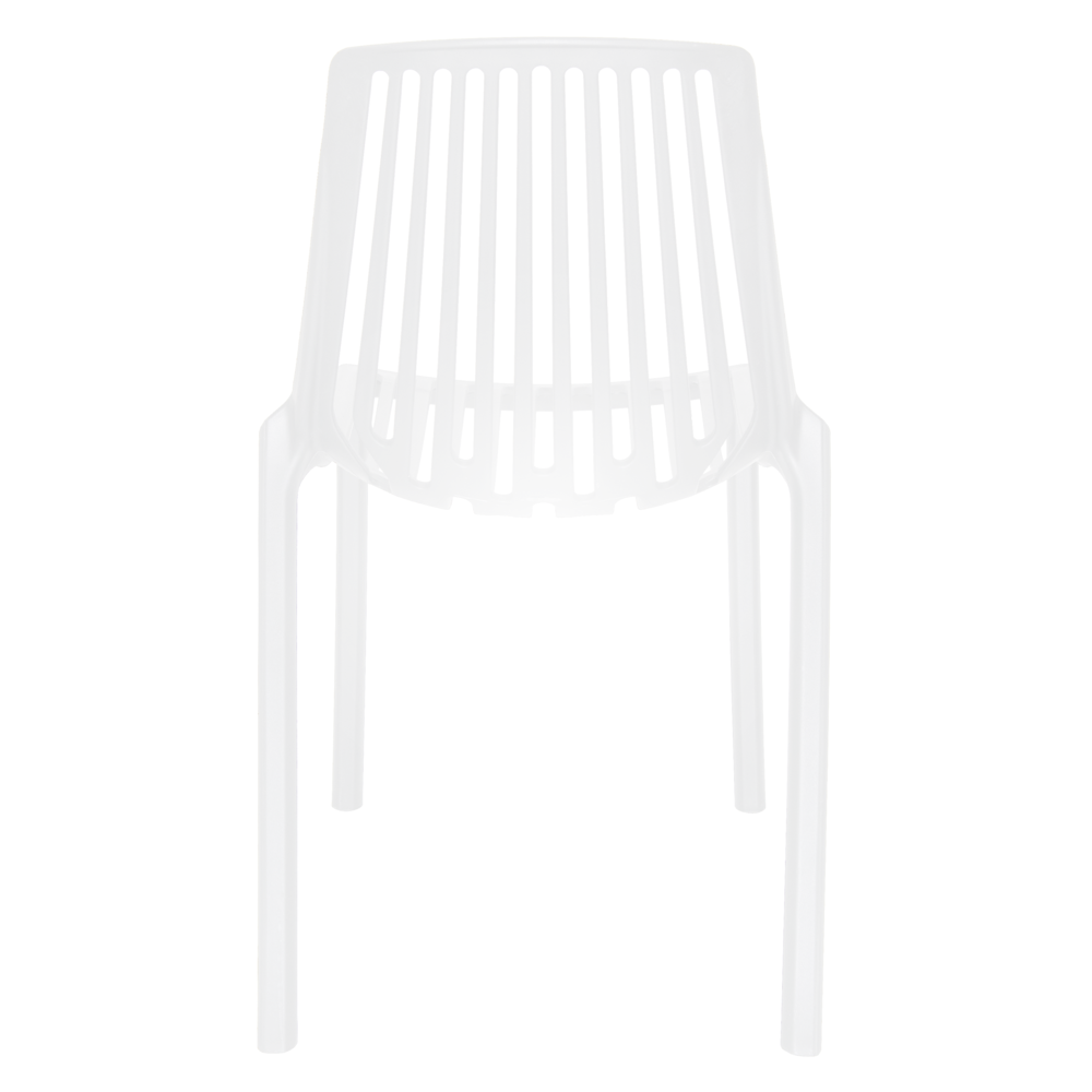 Acken Plastic Stackable Dining Chair, Set of 2. Picture 4